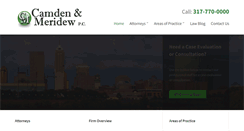Desktop Screenshot of camlawyers.com